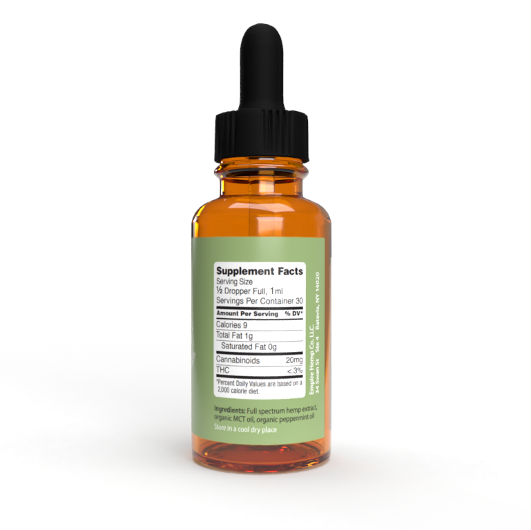 Cbd Pure Hemp Oil 600 Reviews Hemp CBD Oil 600 mg Mint – Empire Hemp Co. LLC