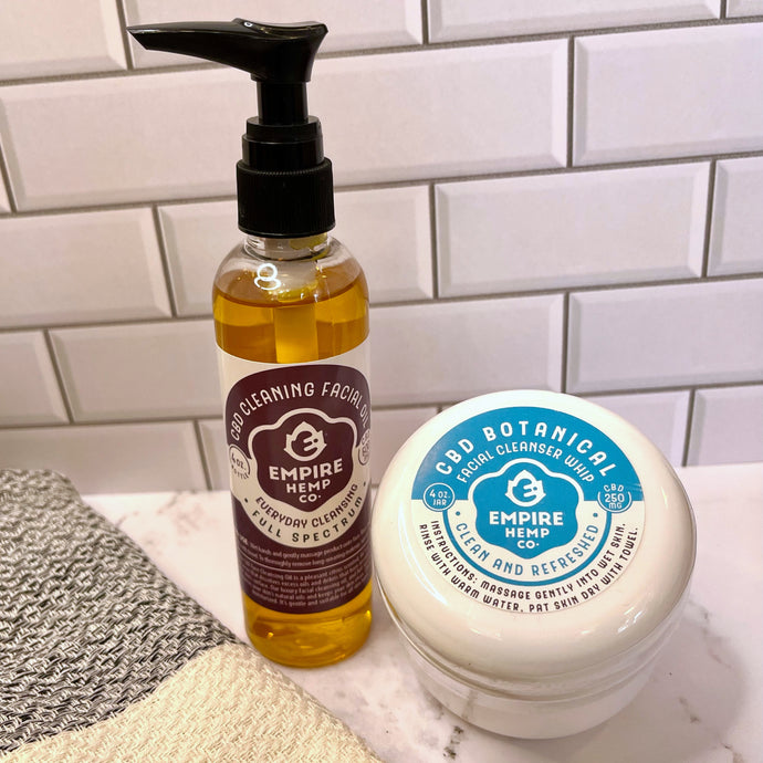 Product Spotlight: CBD Facial Cleansers