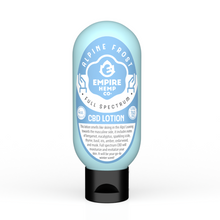 Load image into Gallery viewer, CBD Lotion - Alpine Frost 4oz 750mg