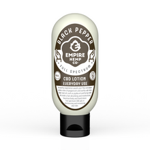 Load image into Gallery viewer, CBD Lotion - Black Pepper 4oz 750mg