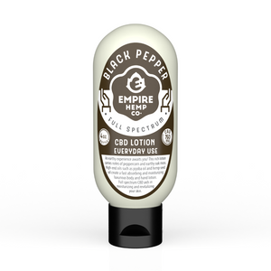 CBD Lotion - Black Pepper 4oz 750mg