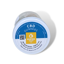 Load image into Gallery viewer, Empire Hemp Co. - CBD Gummies 25mg per gummy, 6 pack, 30 pack