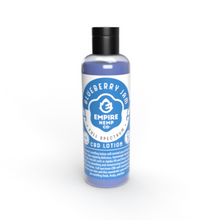 Load image into Gallery viewer, CBD Lotion - Blueberry Jam 4oz 750mg