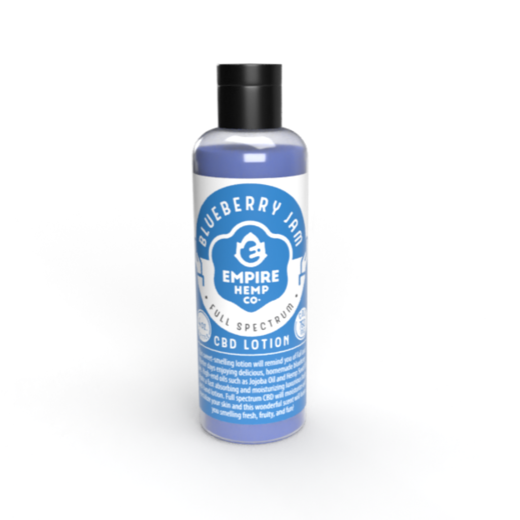 CBD Lotion - Blueberry Jam 4oz 750mg