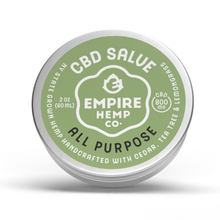 Load image into Gallery viewer, All Purpose CBD Salve 2oz 800mg