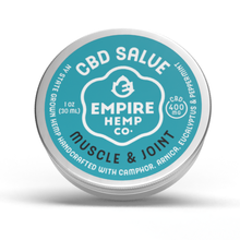 Load image into Gallery viewer, Muscle and Joint CBD Salve 1oz 400mg