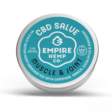 Load image into Gallery viewer, Muscle and Joint CBD Salve 2oz 800mg