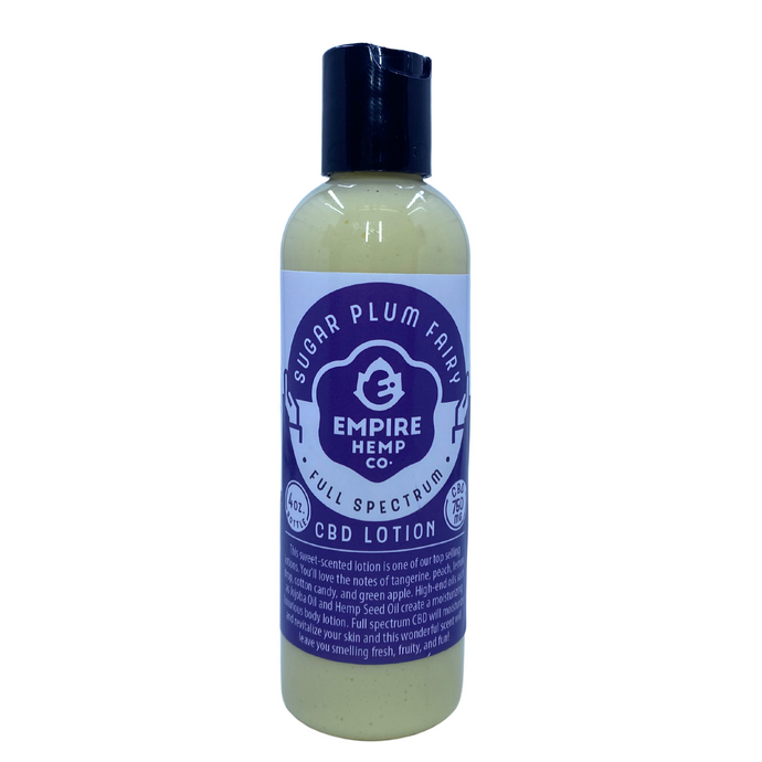 CBD Lotion - Sugar Plum Fairy 4oz 750mg
