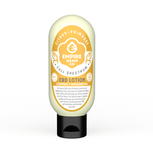 Load image into Gallery viewer, CBD Lotion - Citrus Primrose 4oz 750mg