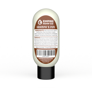 CBD Lotion - Grandpa's Pipe 4oz 750mg