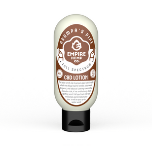 CBD Lotion - Grandpa's Pipe 4oz 750mg